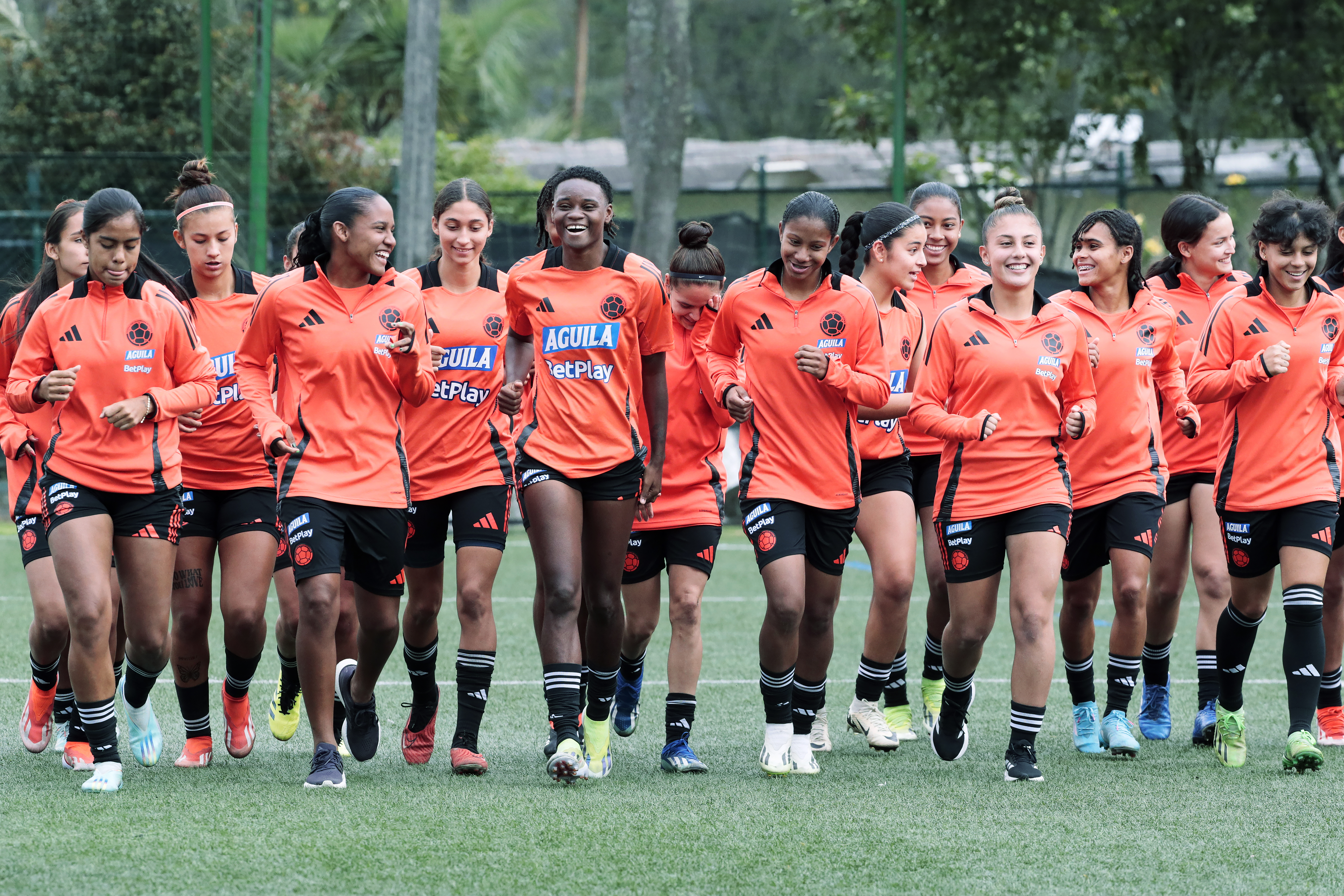 La selección femenina sub 20 está casi lista para el Mundial de Colombia 2024