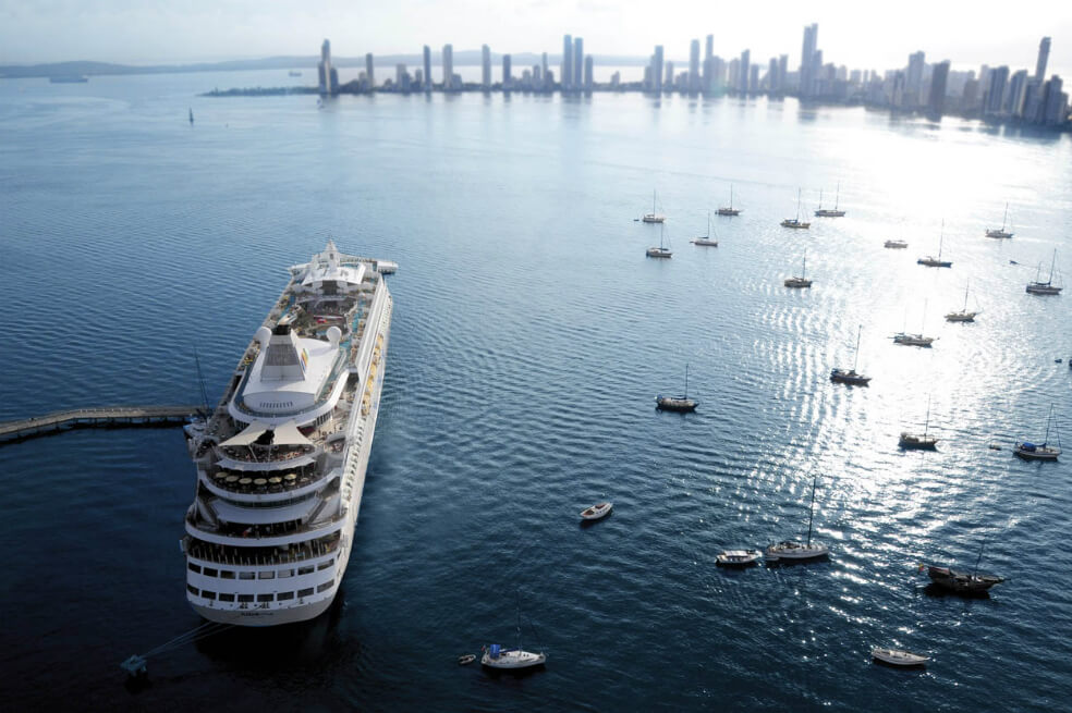 Colombia, cada vez más atractiva en el segmento de cruceros