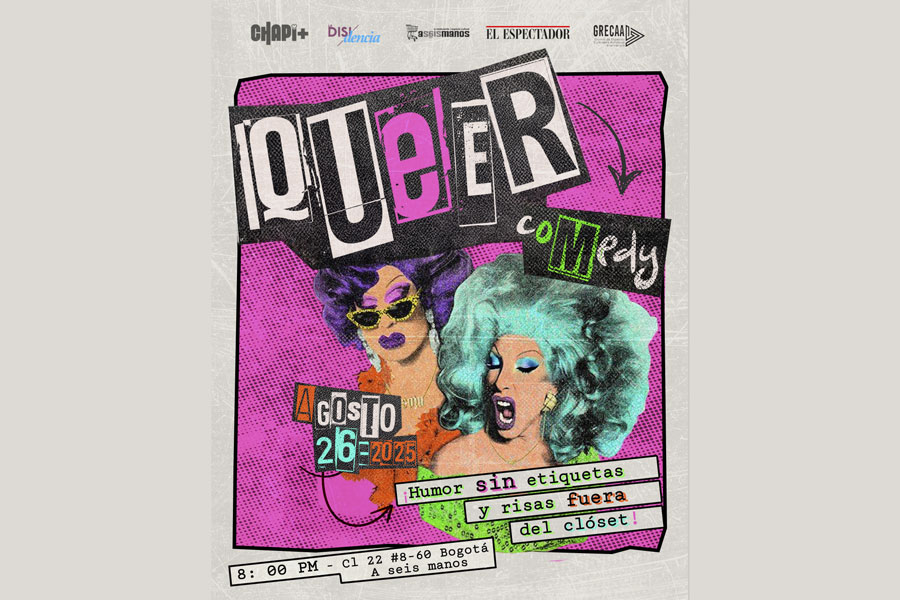 Queer Comedy: el nuevo stand up LGBTIQ+ que llega a Bogotá