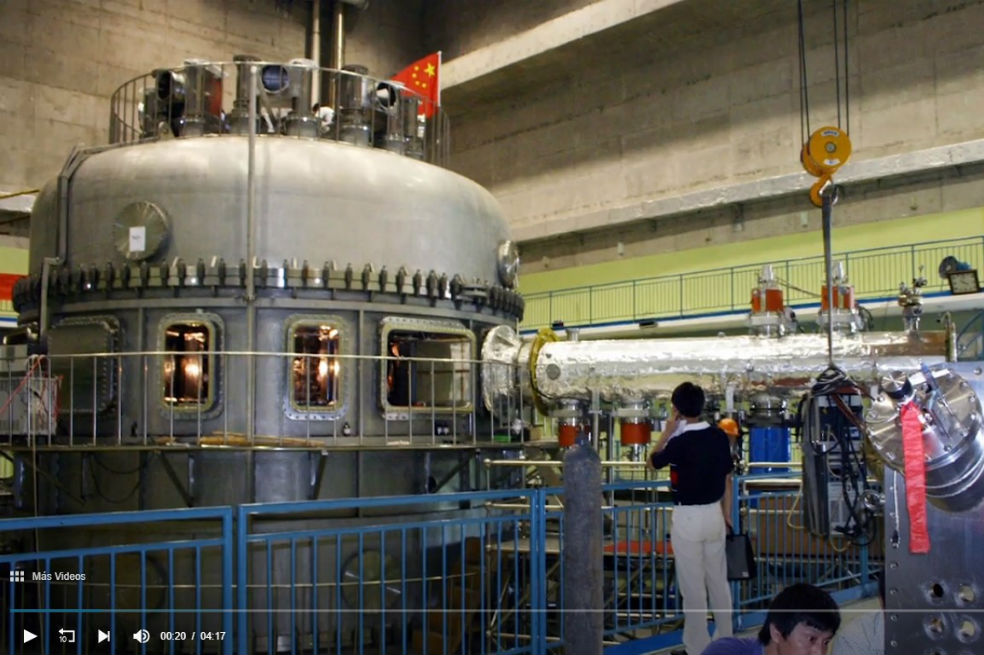China construyó una estrella artificial seis veces más caliente que el Sol
