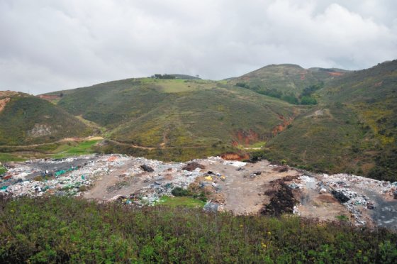 Uno de los lotes en Bosa que aparentemente serían territorio ancestral de la comunidad muisca y donde se pretende construir un plan de vivienda. / Luis Ángel