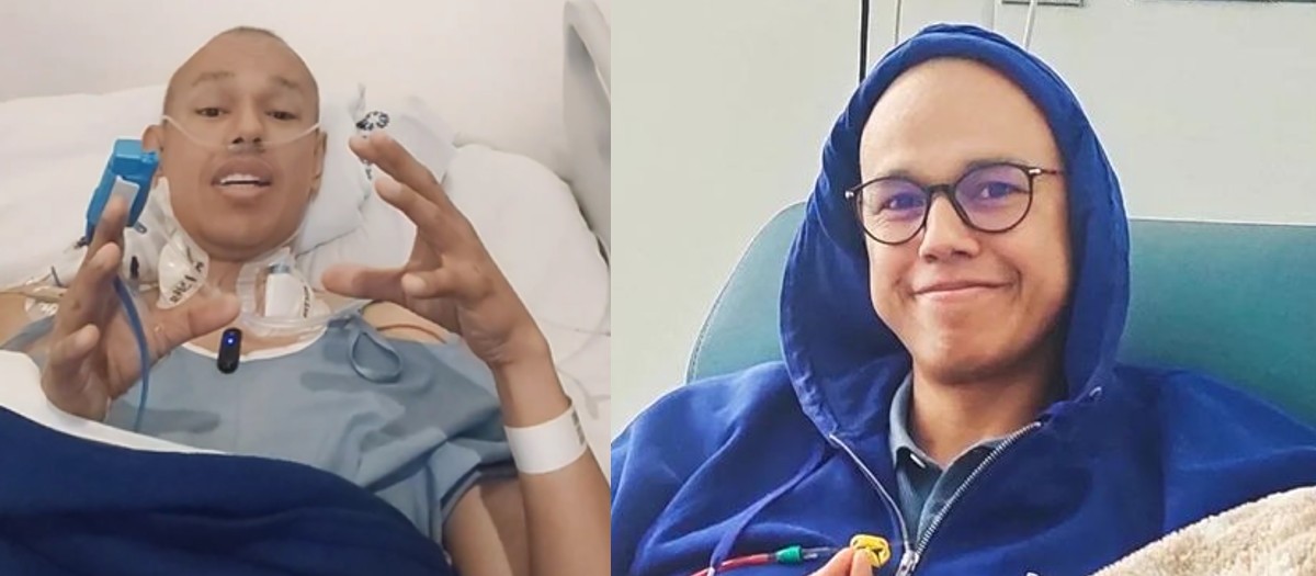 Diego Guauque salió de su cirugía y ya no tiene cáncer: “derrotamos el sarcoma”