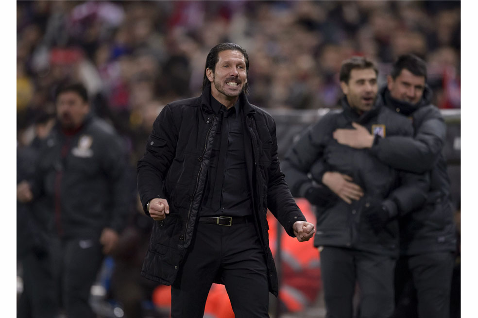 Simeone dicta cátedra en la Liga española