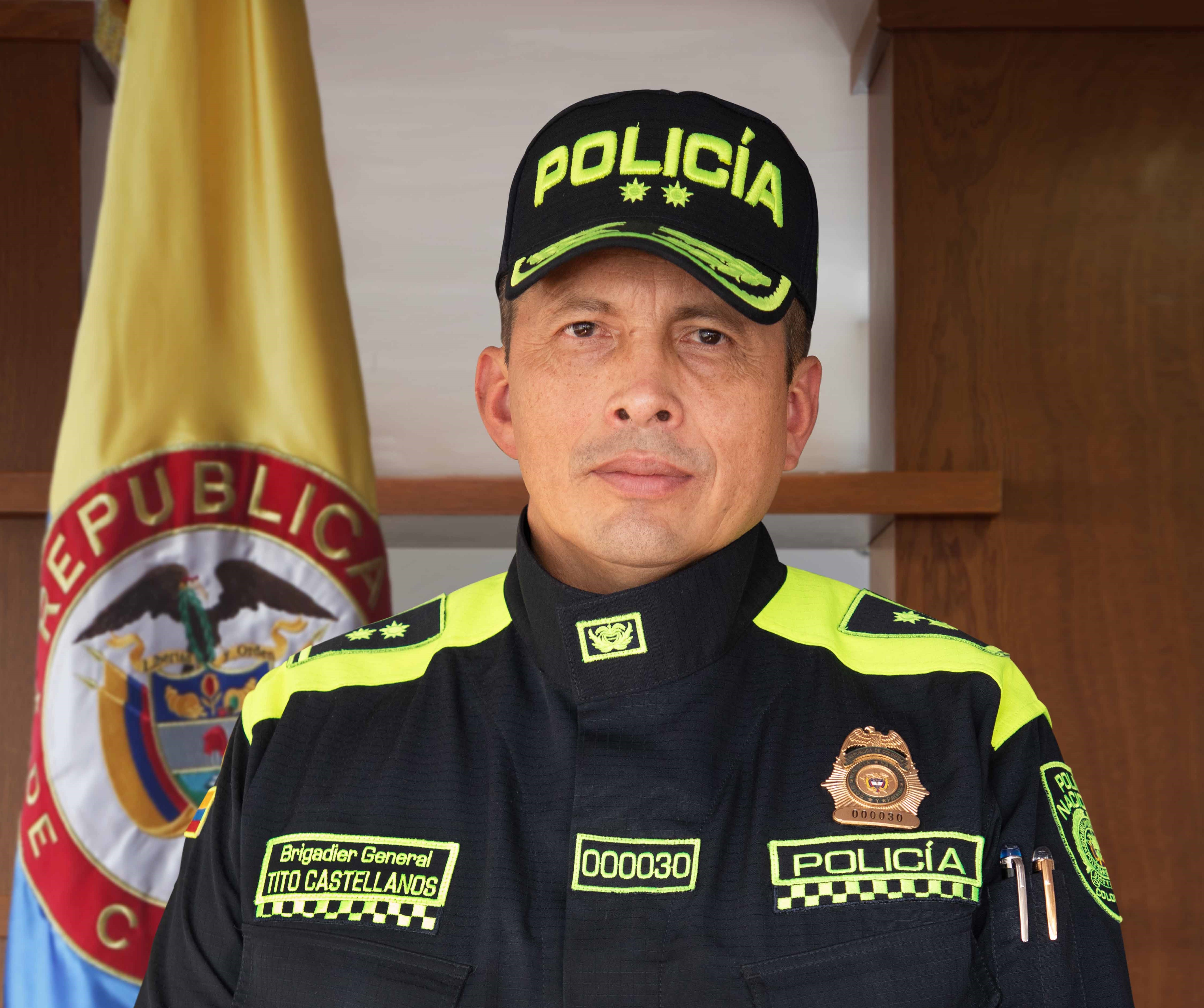 Brigadier general Tito Yesid Castellanos, nuevo director del Inpec.