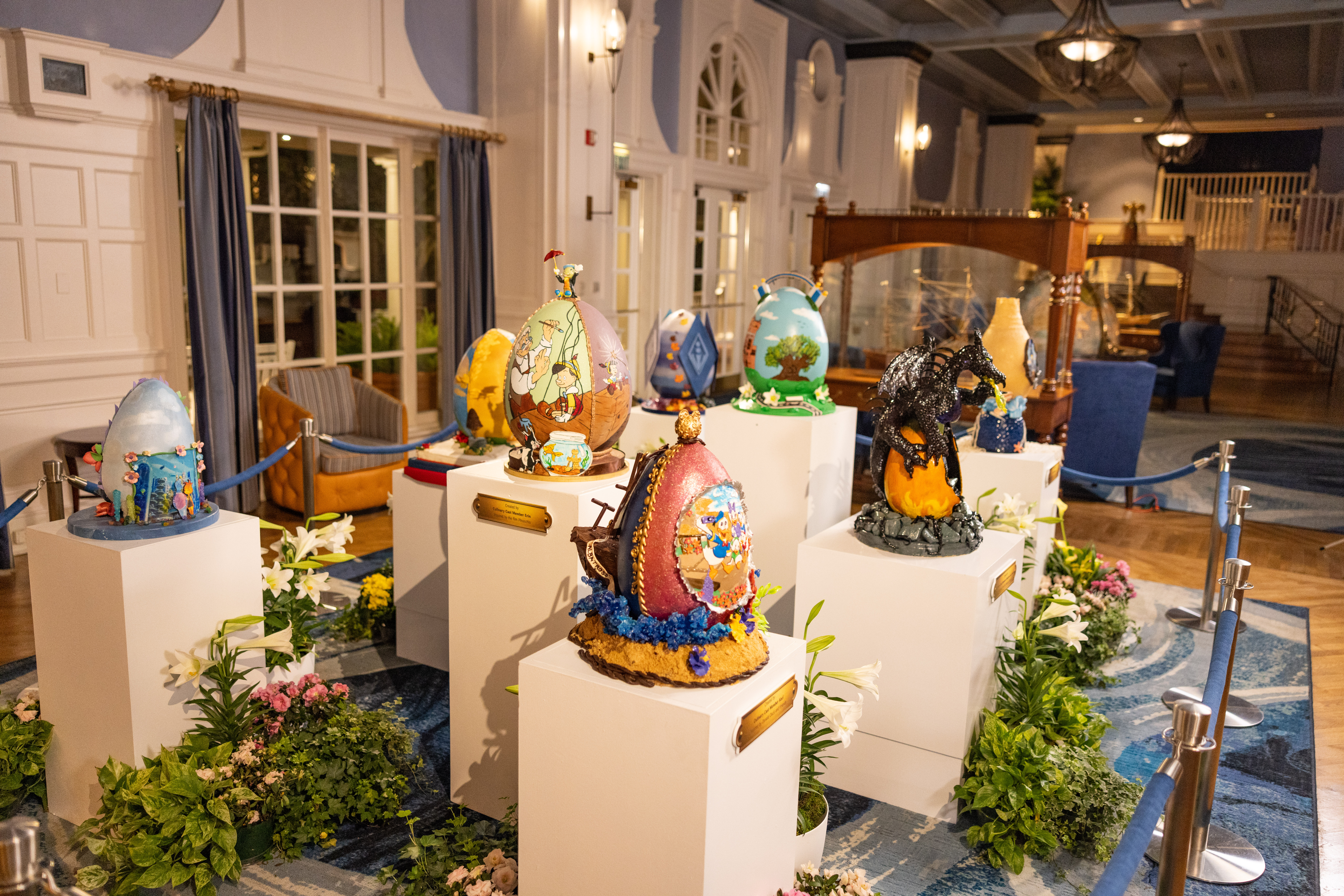 Yacht Club Lobby Display.
