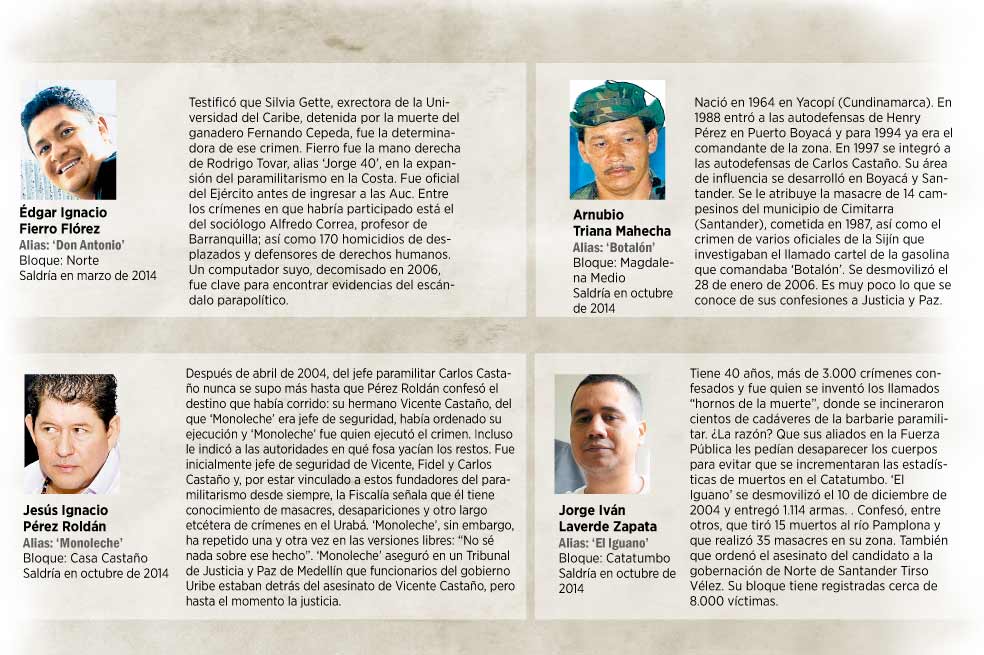Los ‘paras’ que saldrán en 2014