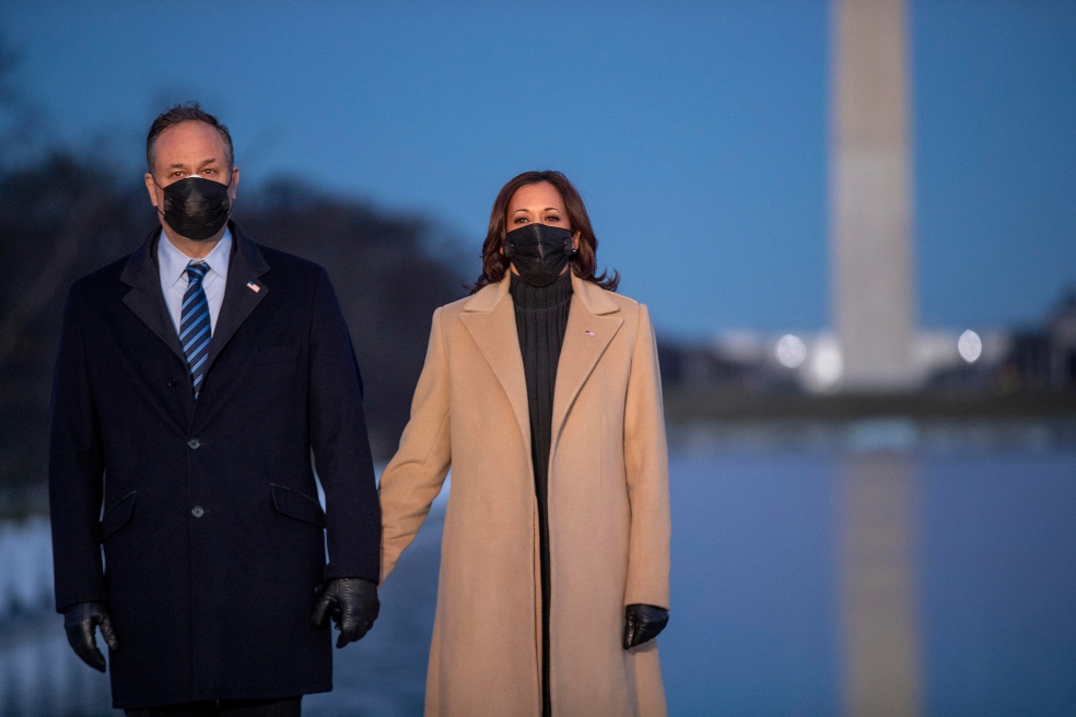 La historia de amor de Kamala Harris, ¿quién es su esposo?