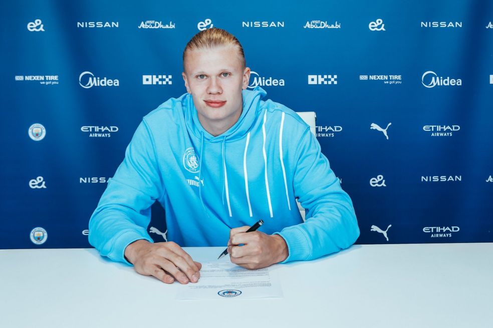 Video: así fue la presentación de Erling Haaland en Manchester City