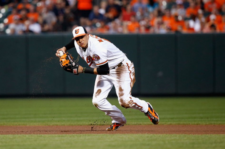 Manny Machado, tercera base de los Orioles de Baltimore. Foto: AFP