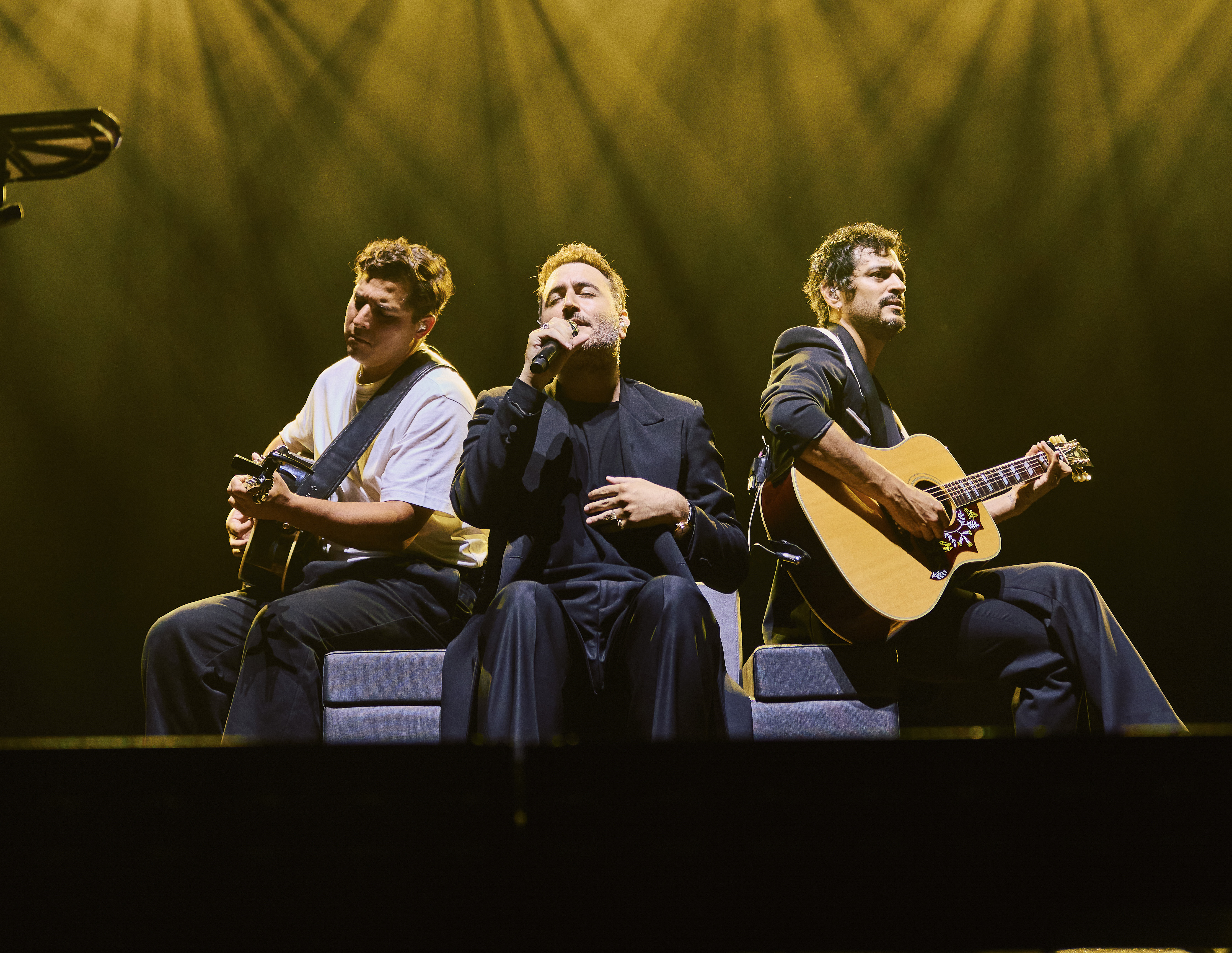 Reik en concierto en Bogotá, 11 de mayo 2025.
