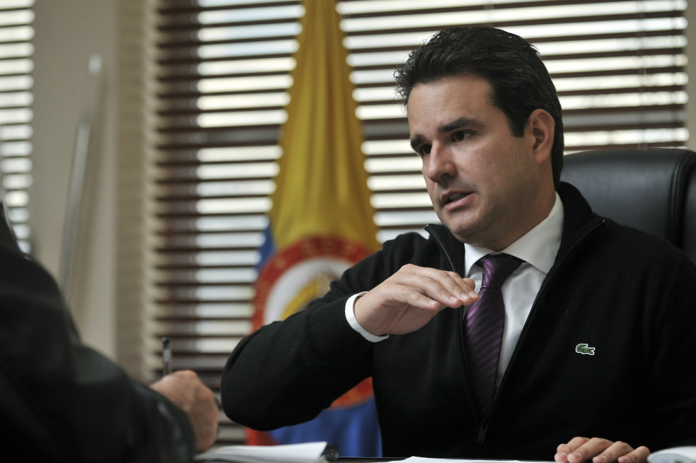 Augusto Posada, presidente del Fondo Nacional del Ahorro. / Luis Ángel