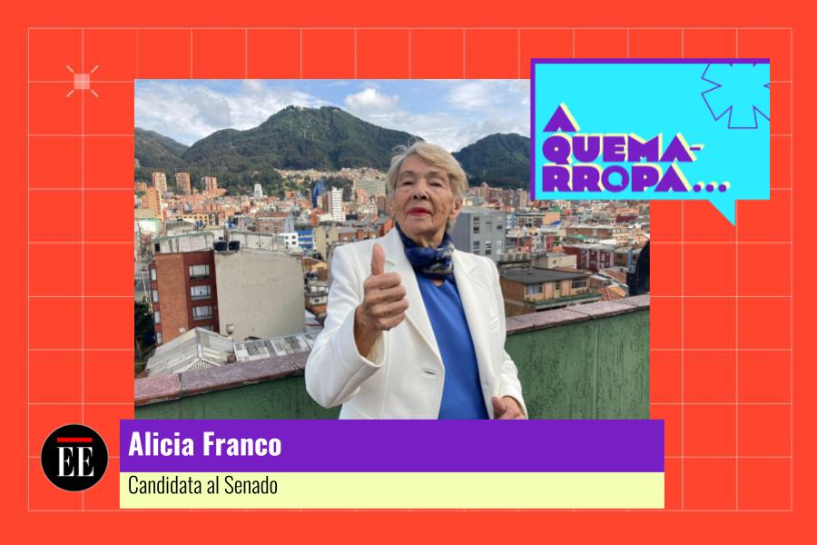 A Quemarropa con Alicia Franco, candidata al Senado por el Centro Democrático