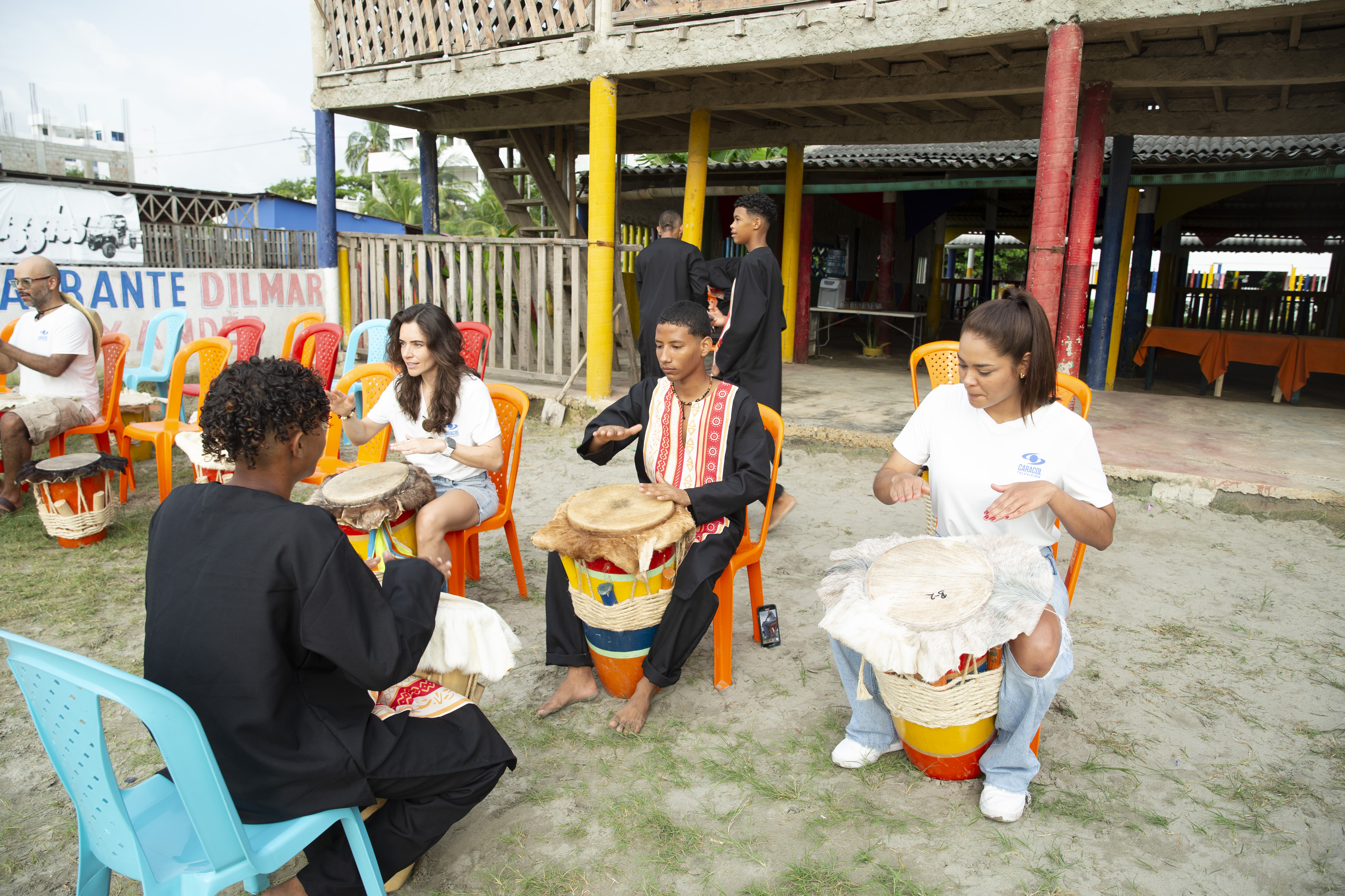 Grupo de danza y folclór Cartagena taller de tambores