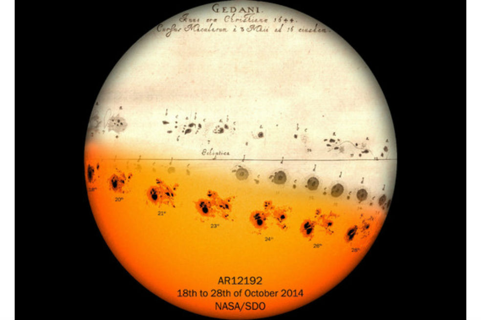 Por primera vez hacen el análisis completo de la actividad solar de los últimos 400 años