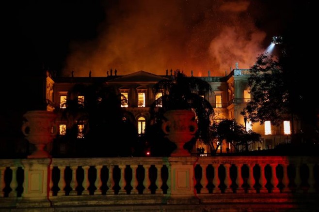 La Abram, que sustituirá el Instituto Brasileño de Museos, será la responsable de la reconstrucción del Museo Nacional de Río de Janeiro, una institución de más de 200 años de historia. / EFE/Marcelo Sayão