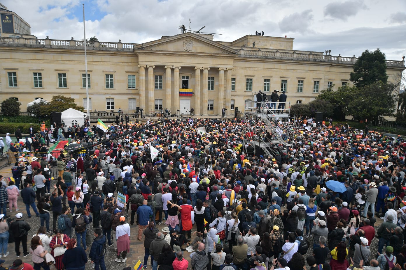 Jornada de marchas por el Día del Trabajo transcurrió con normalidad en Bogotá