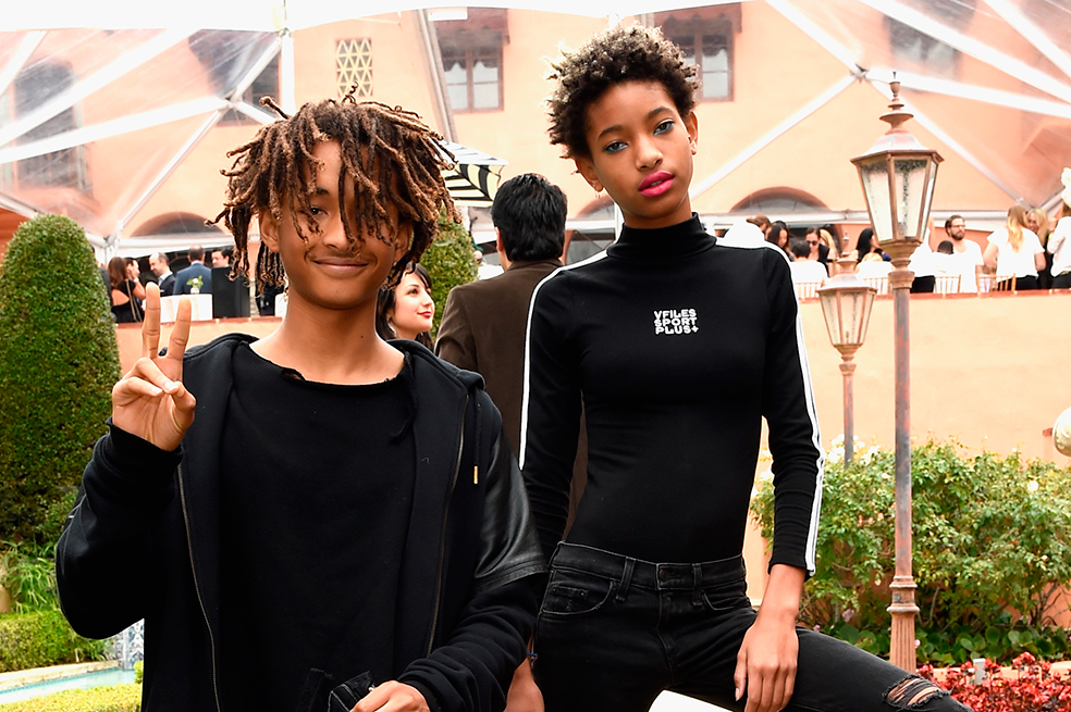 Hijos de Will Smith se coronan como nuevos íconos de la moda