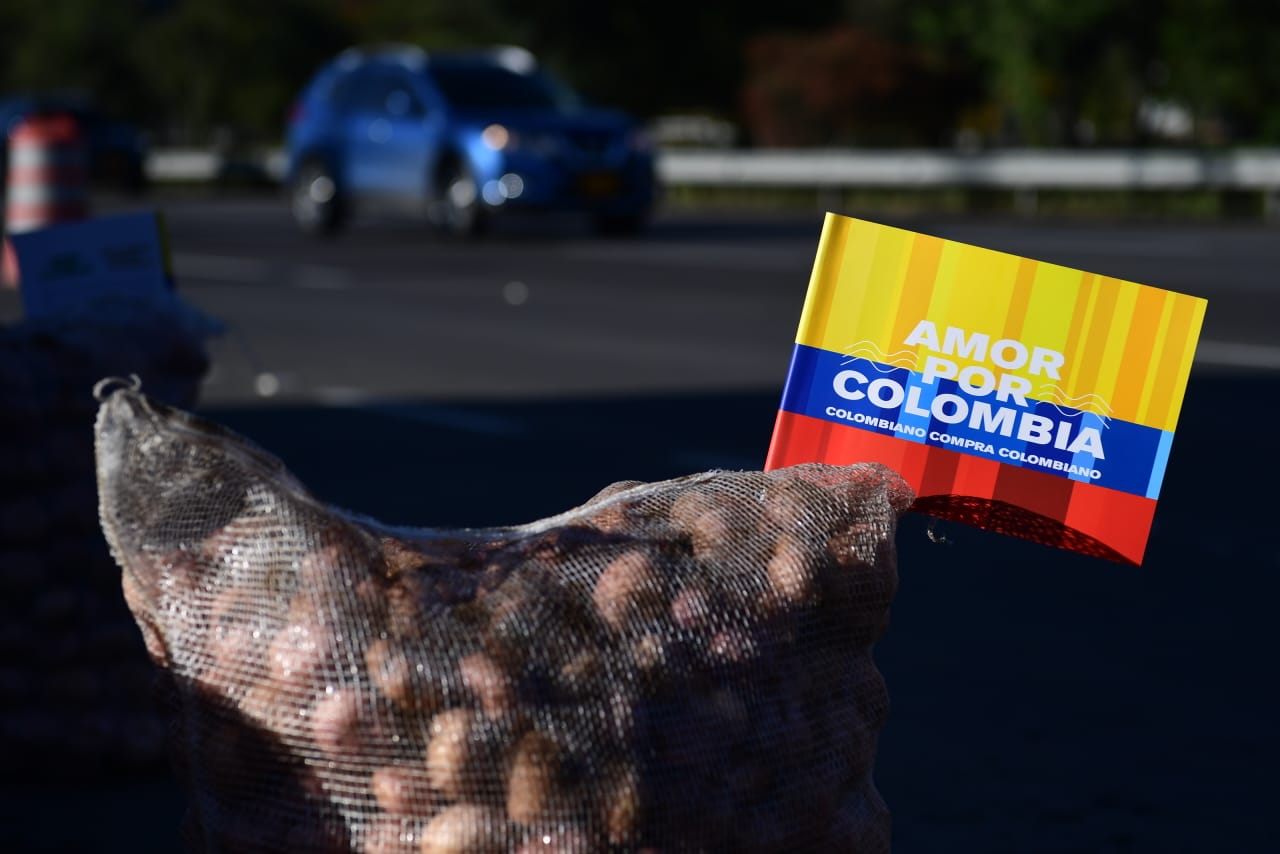 Se vendieron más de 2.000 toneladas durante “papatón” en peajes de Cundinamarca