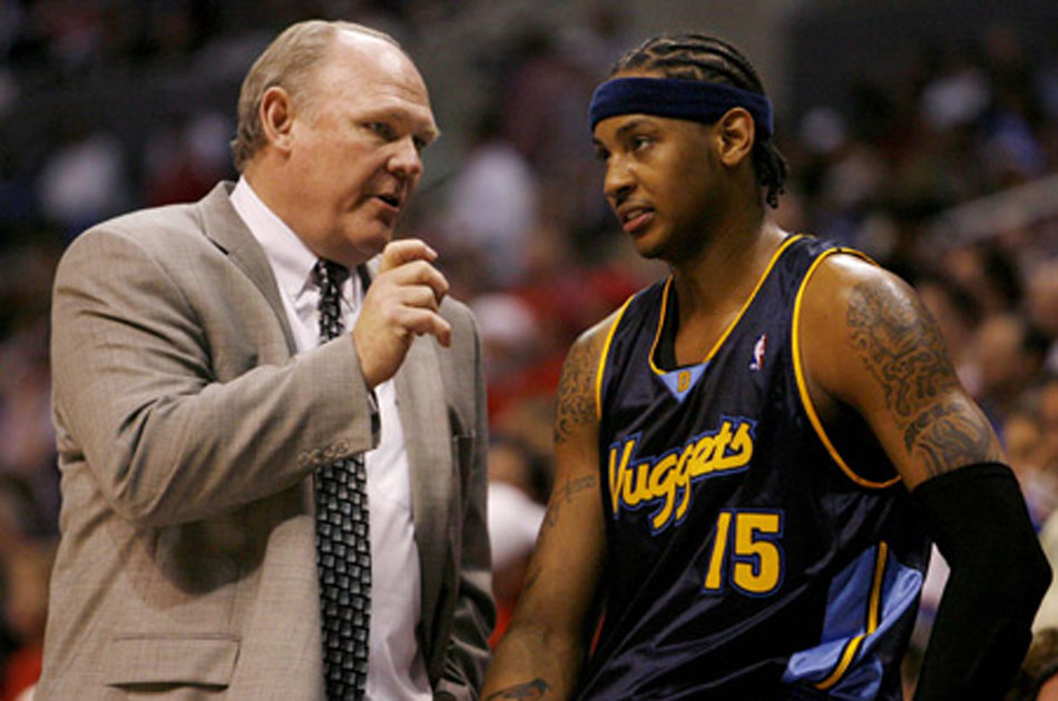 George Karl, entrenador del año en la NBA