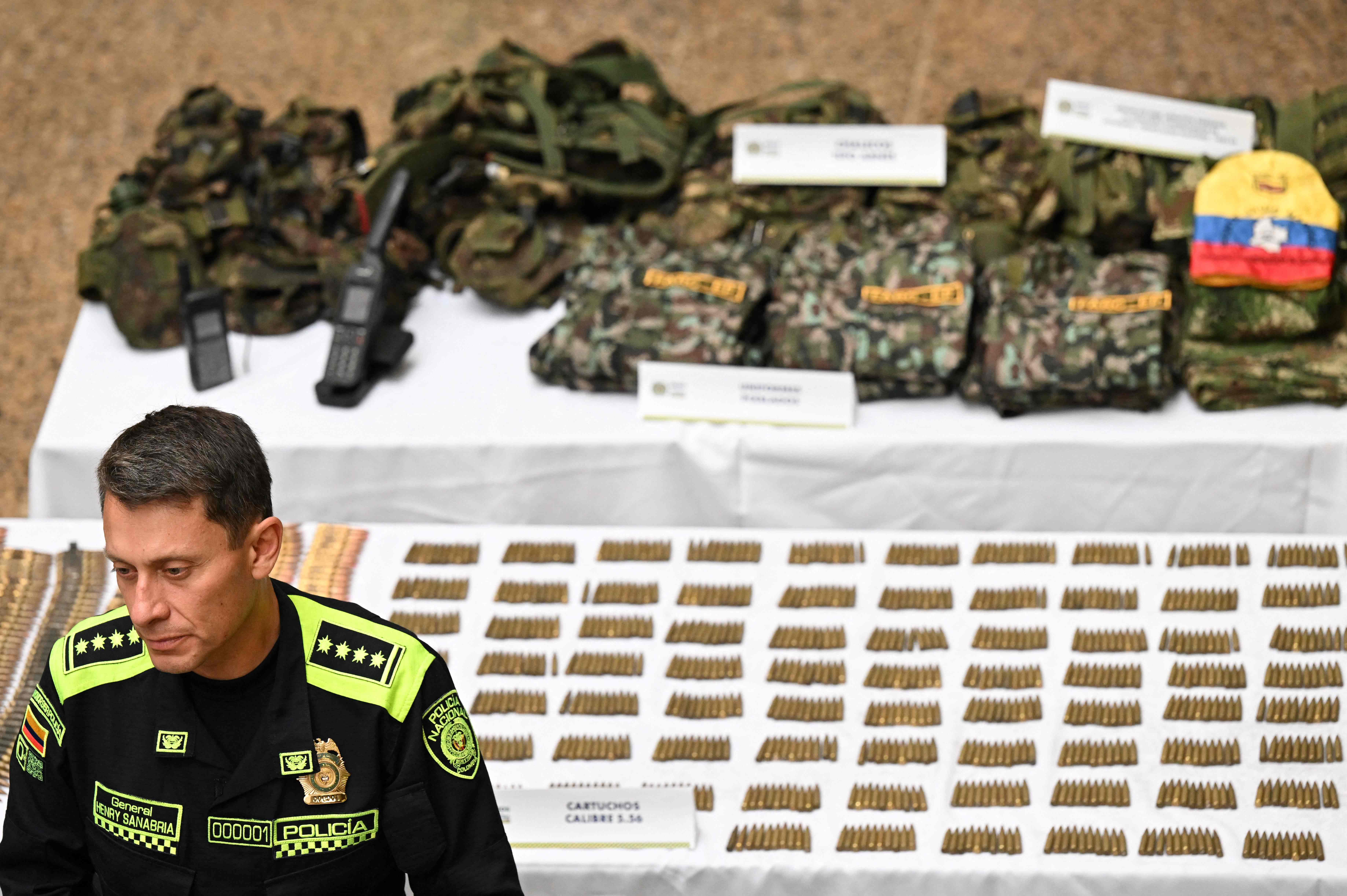 Armamento Incautado Disidencias de las Farc
