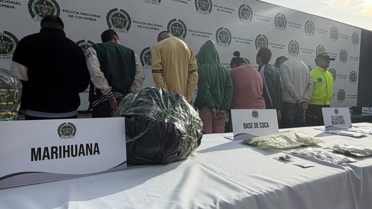 Capturan banda en Usme que usaba a sus propios hijos para ocultar y vender estupefacientes