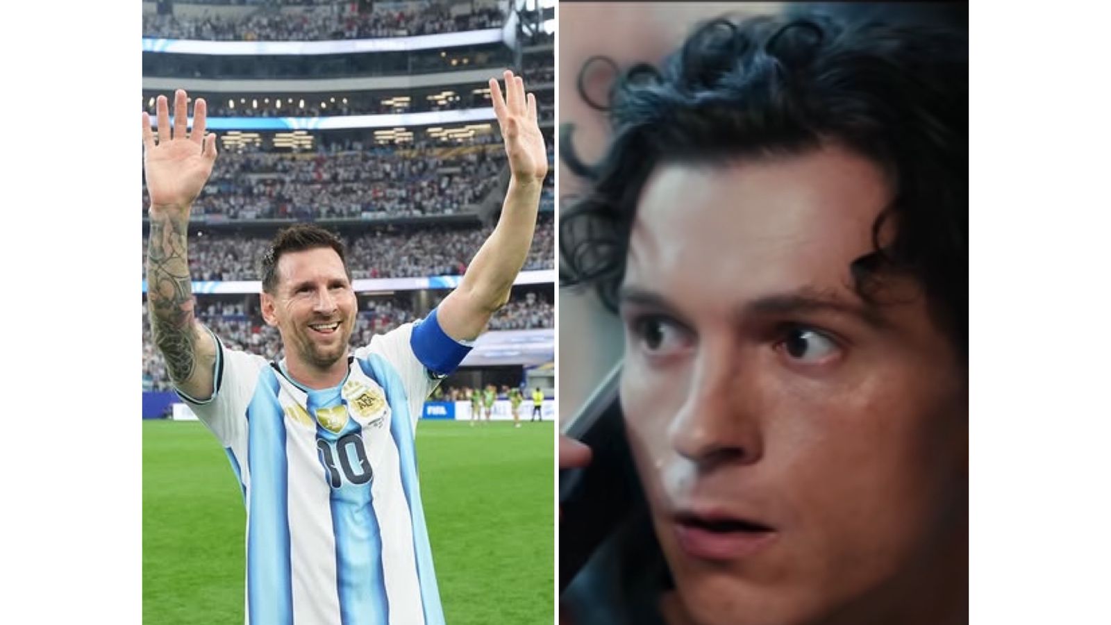 Lionel Messi y Peter Parker se conocen en Spider-Man: Un nuevo día. ¿Habló inglés el astro?