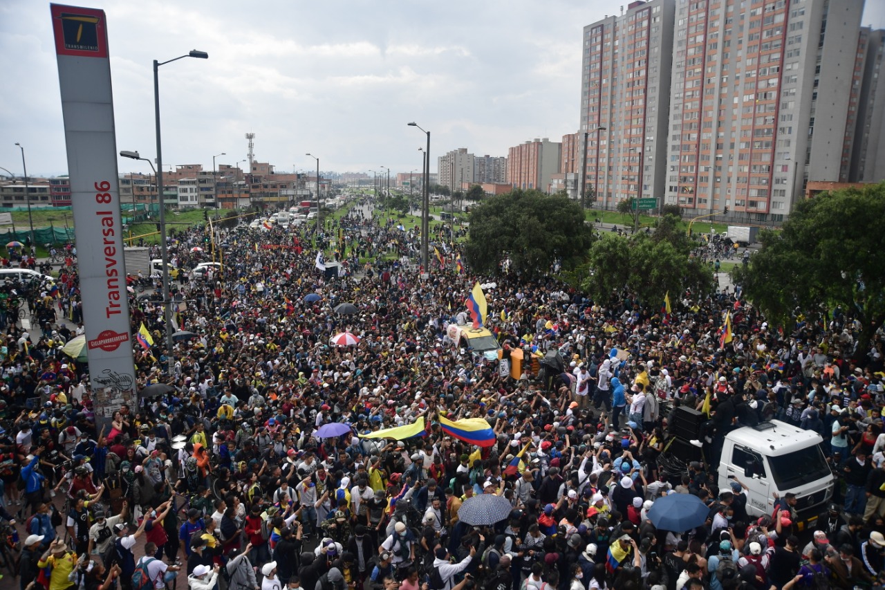 Se esperan que las manifestaciones se extiendan hasta altas horas de la noche.