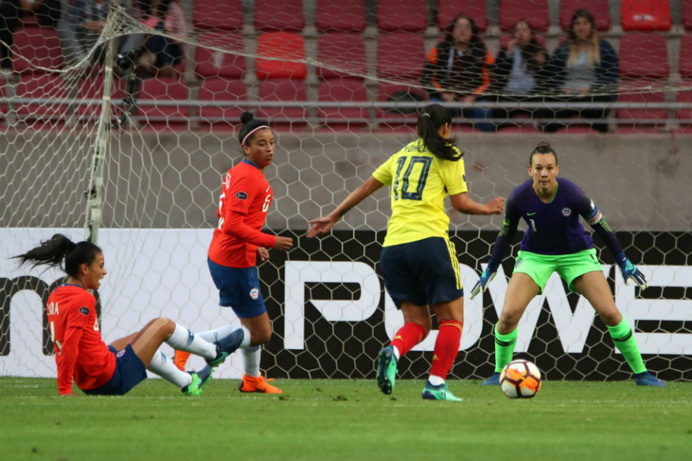 Colombia no pasó del empate con Chile en la Copa América femenina