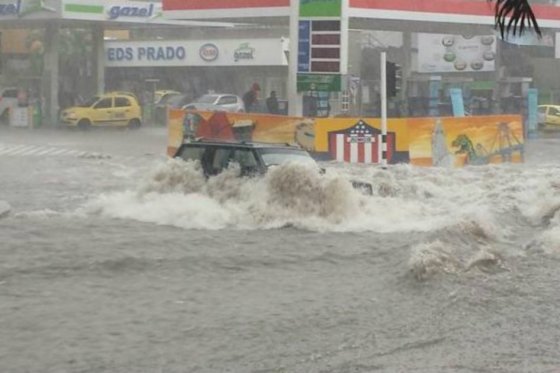 Más de 80 familias afectadas tras fuerte aguacero en Barranquilla