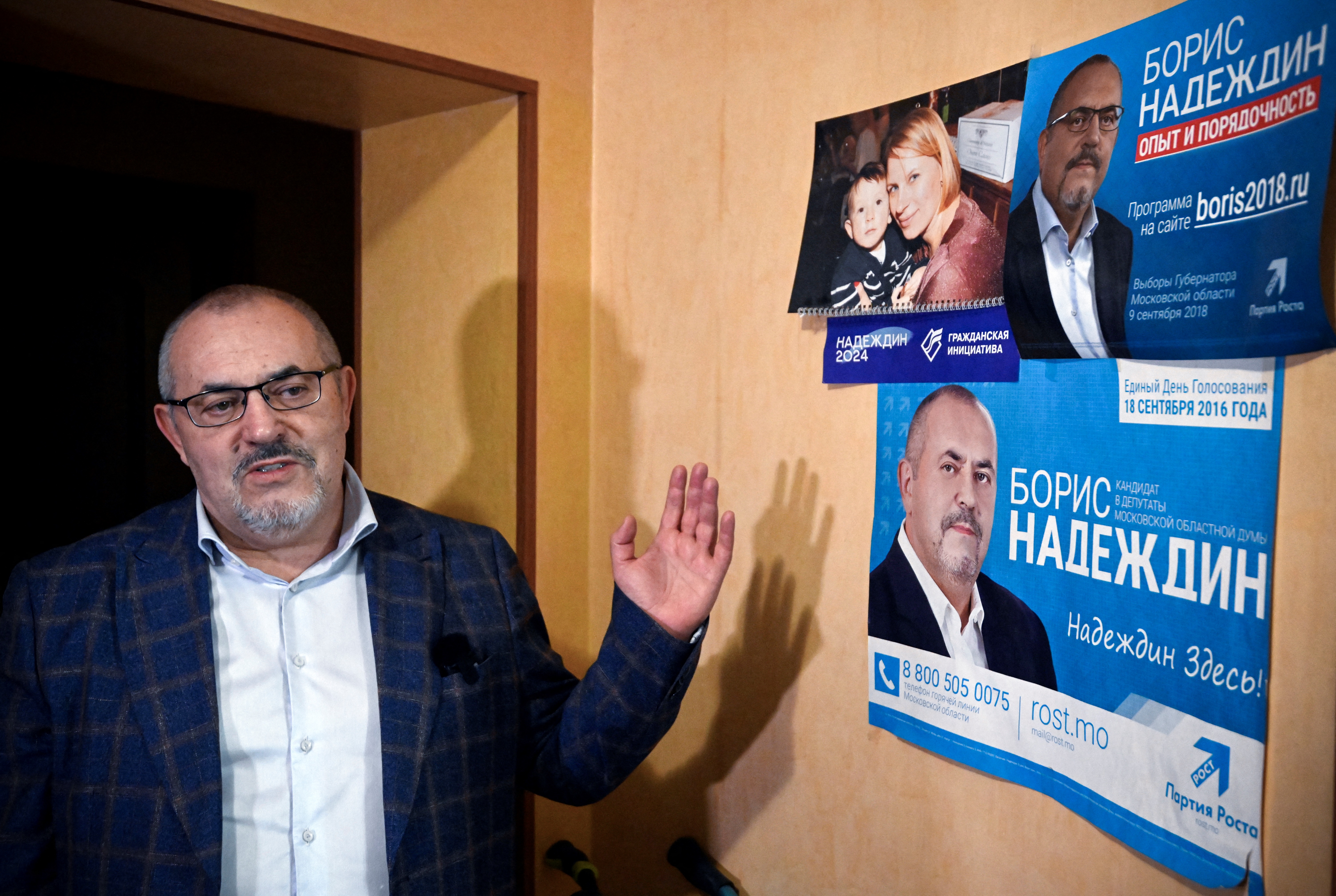 Boris Nadezhdin, candidato sorpresa en Rusia, ¿podrá desafiar al poderoso Putin?