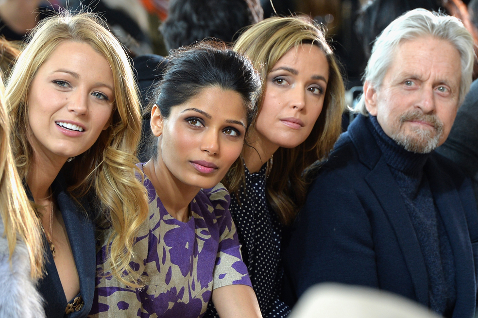 Las amigas de Michael Douglas