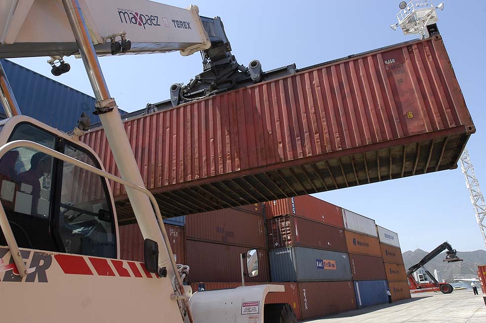 La ventas externas en marzo se redujeron un 22,8%. 