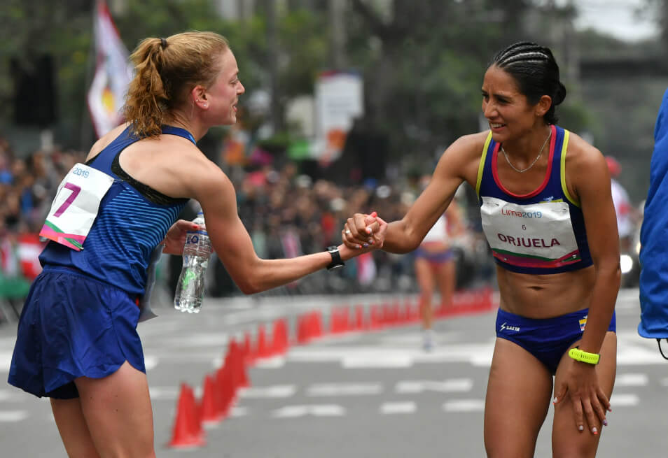 Angie Orjuela, primera medallista colombiana en los Panamericanos Lima 2019