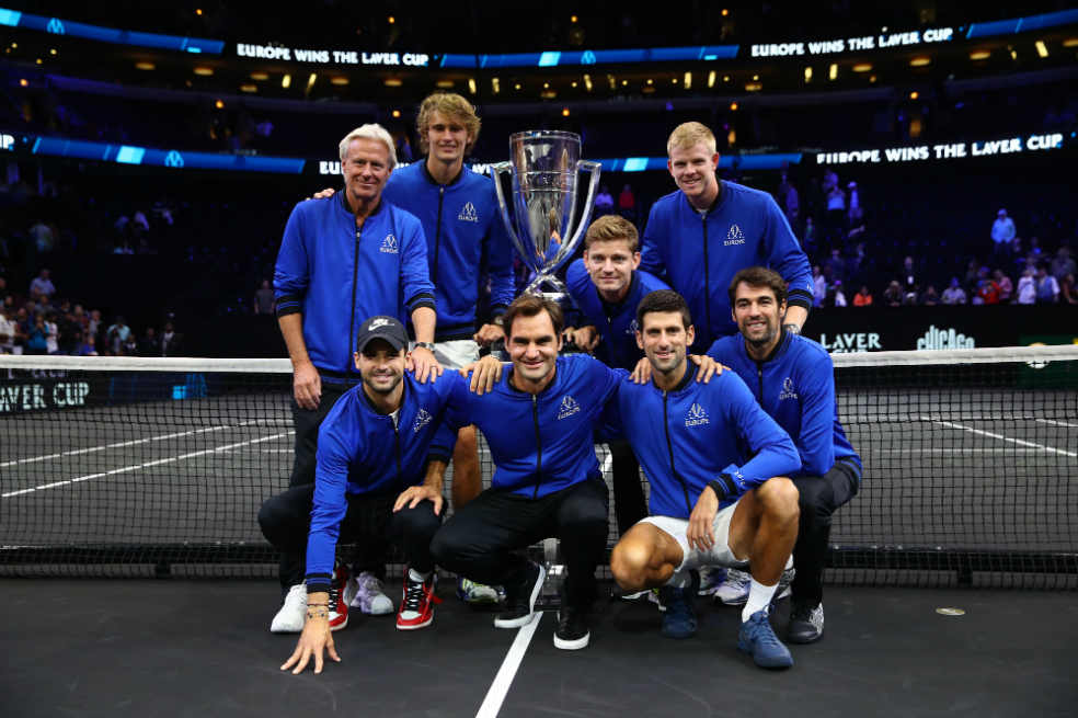 Europa venció al equipo del Resto del Mundo y quedó campeón de la Laver Cup
