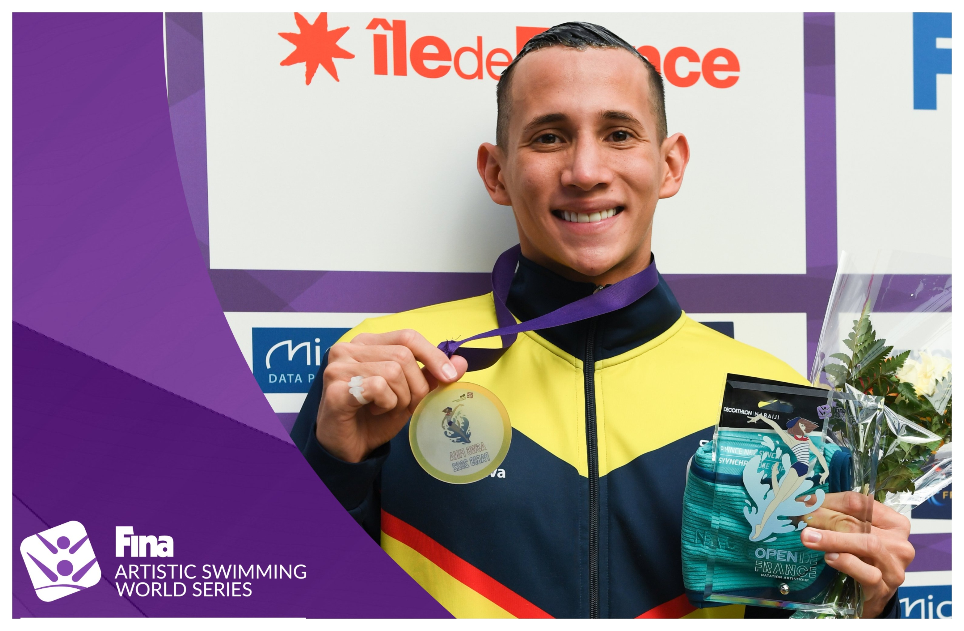 Históricas medallas de Colombia en natación artística