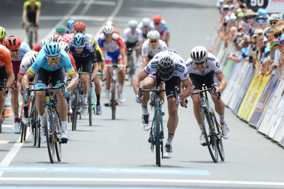 Peter Sagan ganó la tercera etapa del Santos Tour Down Under