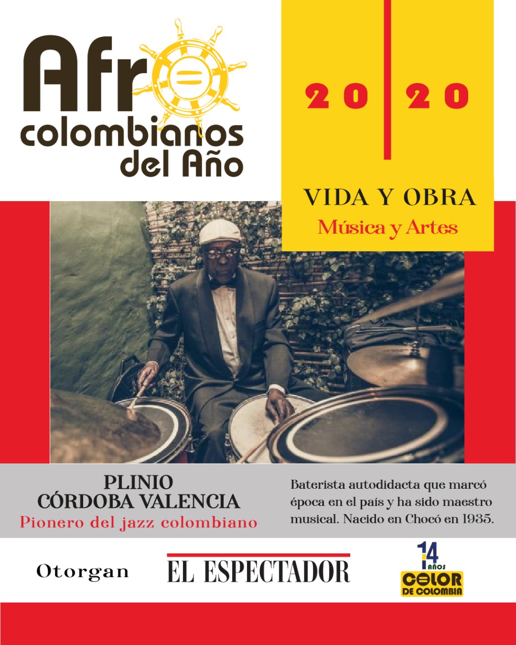 Nominados Afrocolombianos del año