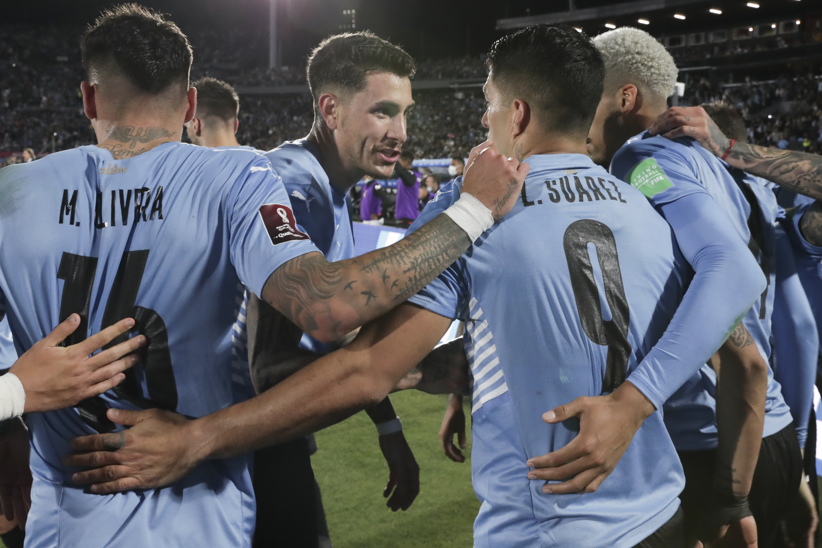 Uruguay clasificó a Catar y les dejó el repechaje a Perú, Colombia y Chile