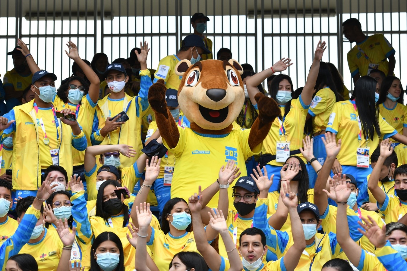 3.000 voluntarios acompañan las actividades logísticas y deportivas en los I Juegos Panamericanos Junior.