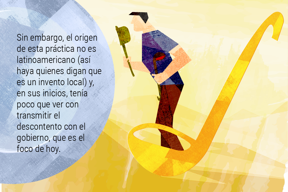 ¿Fue un invento chileno o venezolano? La larga historia de los ‘cacerolazos’