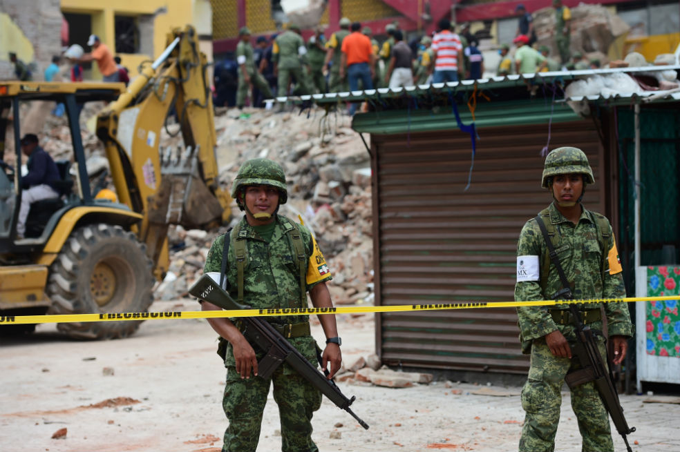 Gobierno mexicano declara emergencia por terremoto en 33 municipios