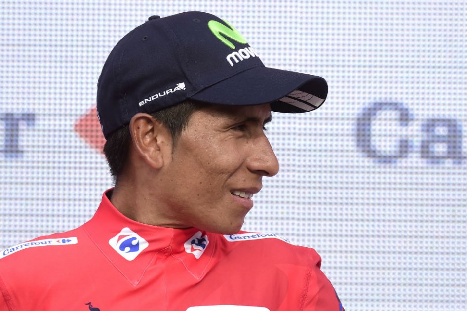 Nairo Quintana, lider del Movistar Team. Foto: AFP