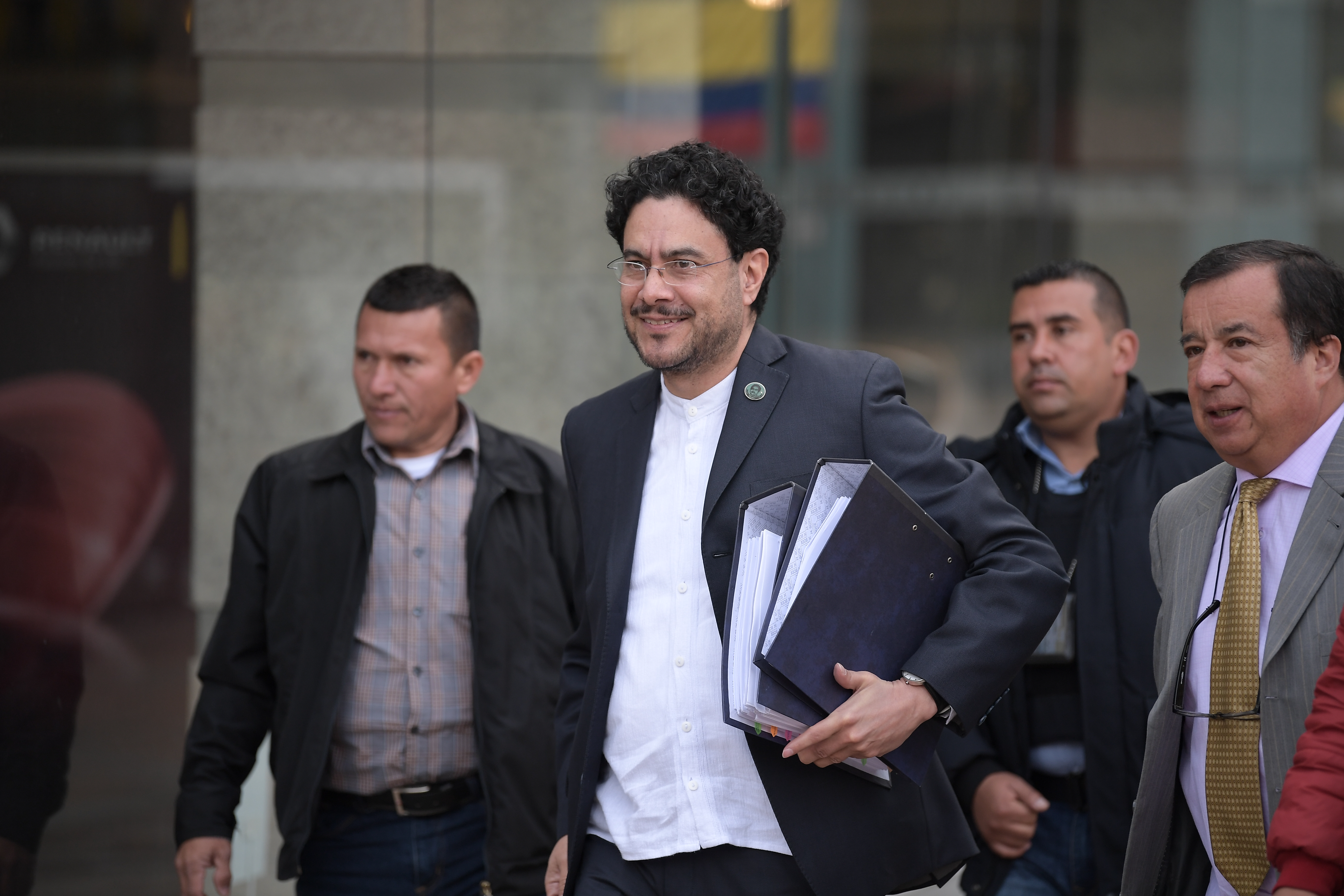Senador de la república por el Polo Democrático, citado a declarar en la Corte Suprema de Justicia, por la investigación de fraude procesal y soborno que se adelanta contra el expresidente y senador Álvaro Uribe.