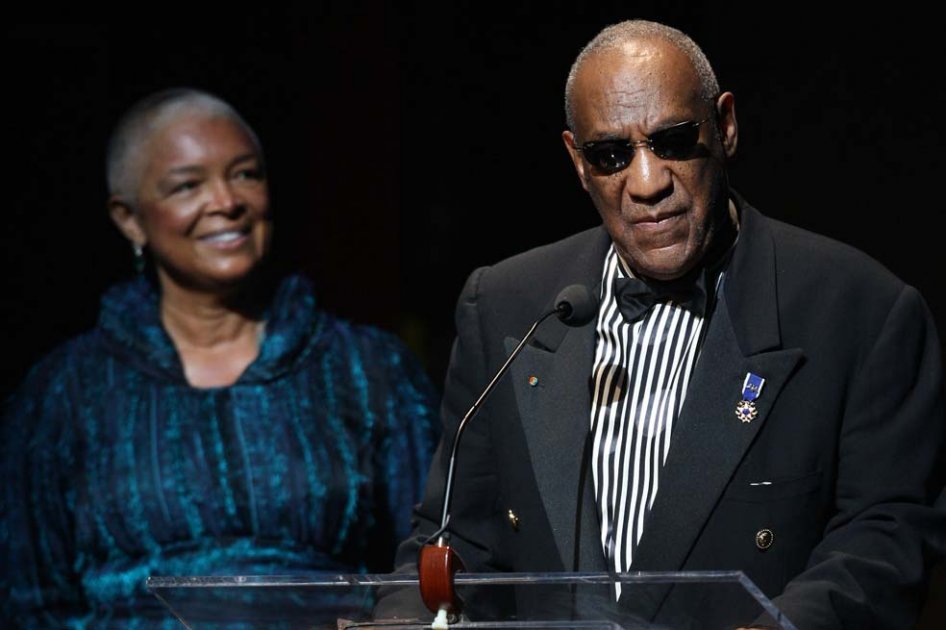 Bill Cosby y su esposa Camille Cosby.