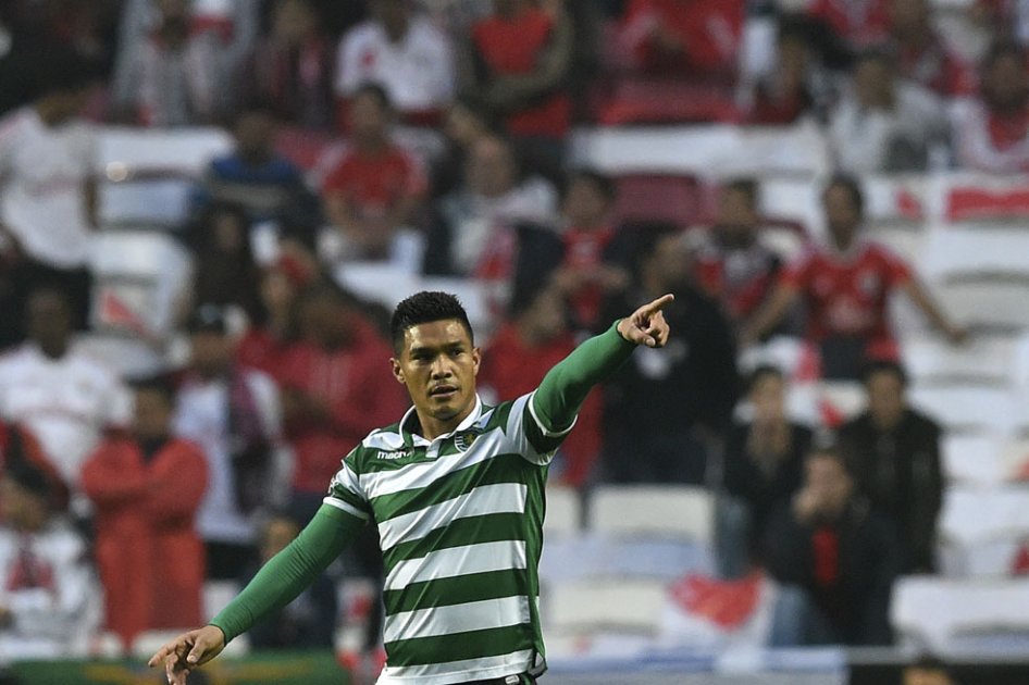 Teófilo Gutiérrez marcó en el triunfo del Sporting sobre el Benfica
