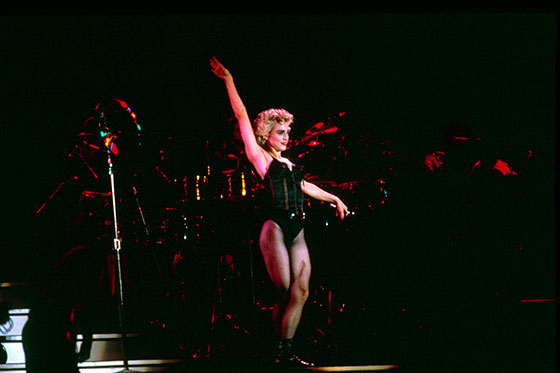 Madonna se subió a un escenario hace 27 años