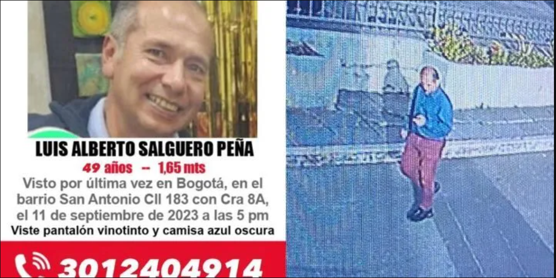La extraña desaparición de Luis Alberto Salguero: su familia lo busca hace 8 días