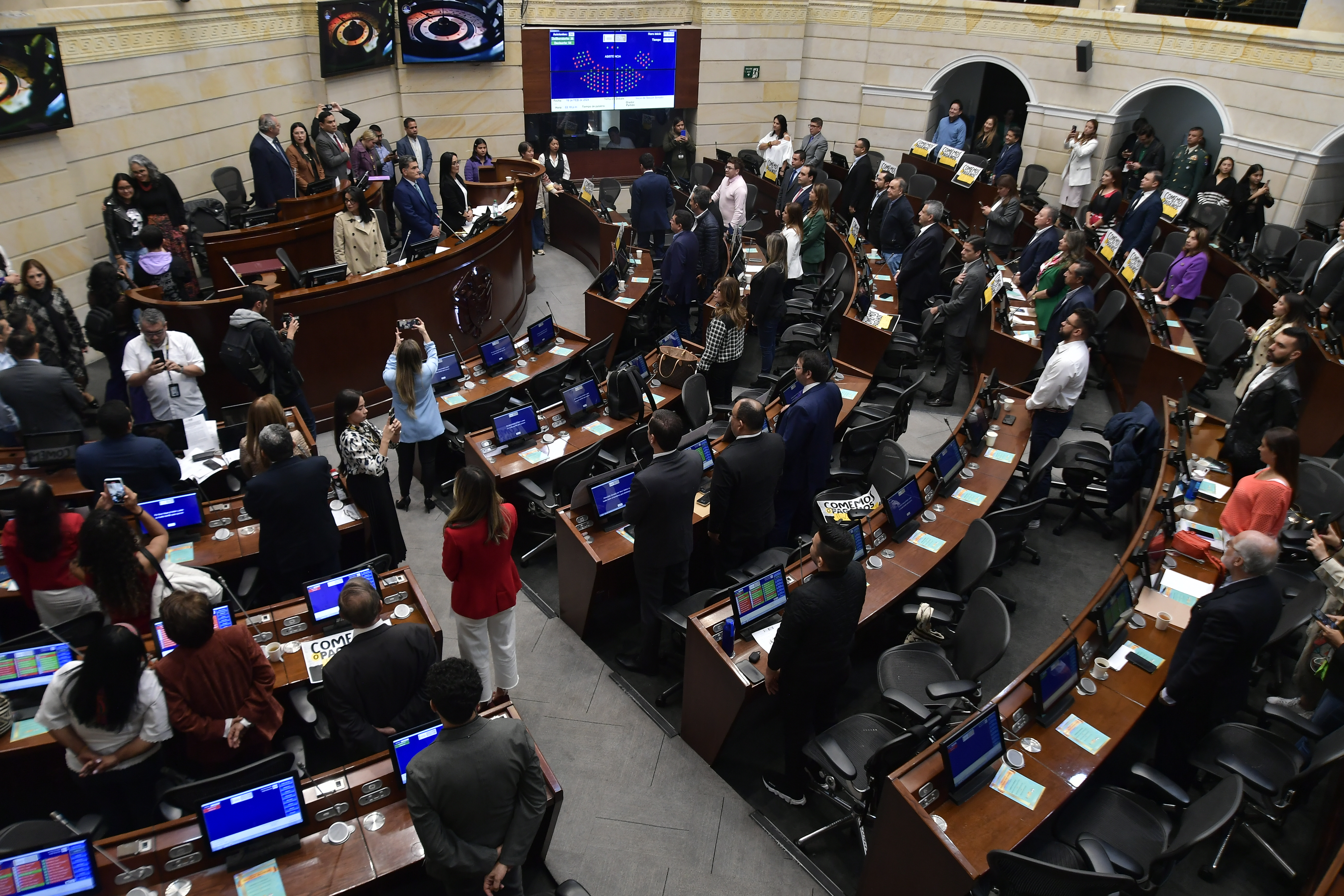 Debate de la reforma pensional: sin mayores avances se levantó la sesión