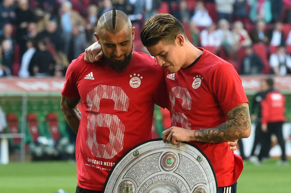 James Rodríguez y los 19 títulos de su carrera