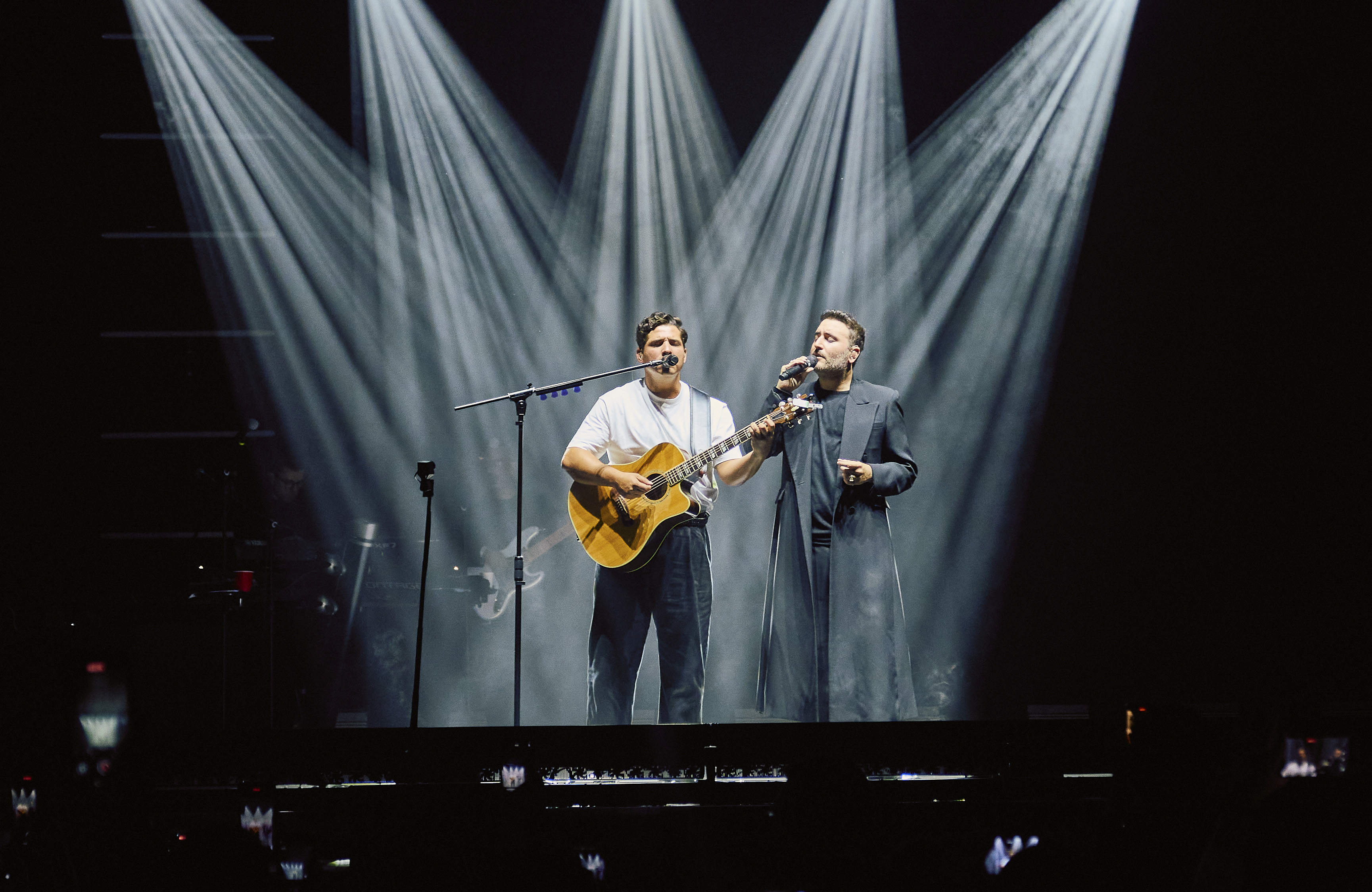Reik en concierto en Bogotá, 11 de mayo 2025.